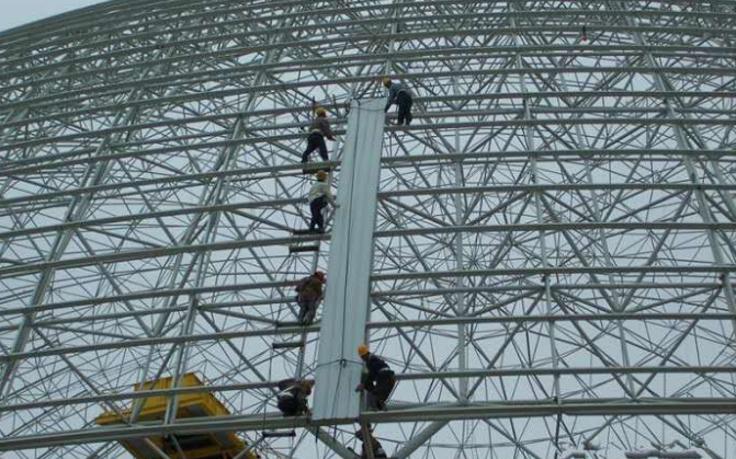 怀柔网架装配好以后应当留神哪八项验收事件